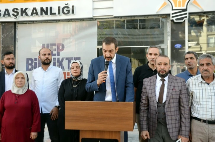 AK Parti Kilis il Başkanı Serhan Diyarbakırlı: "İsrail insanlık suçu işliyor!"
