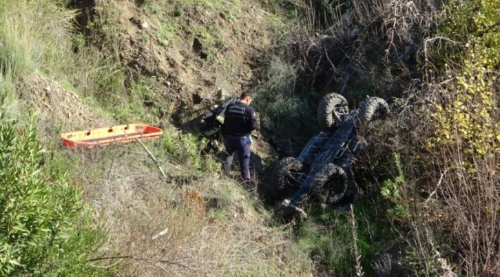 ATV, 15 metreden uçtu: 1 ölü, 1 yaralı