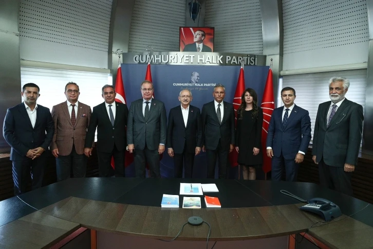 Başkan Günel, Kılıçdaroğlu ile bir araya geldi
