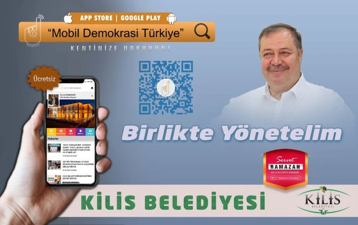 Başkan Ramazan ""Mobil Demokrasi Türkiye" uygulamasını hayata geçiriyoruz