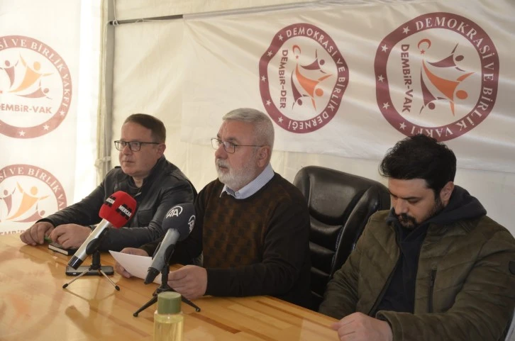 Demokrasi ve Birlik Vakfı başkanı Mehmet Metiner "Adıyaman'ı beraber yeniden inşaa edeceğiz"