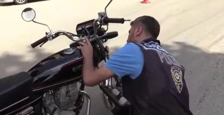 Gaziantep polisi motosiklet hırsızlarına göz açtırmıyor
