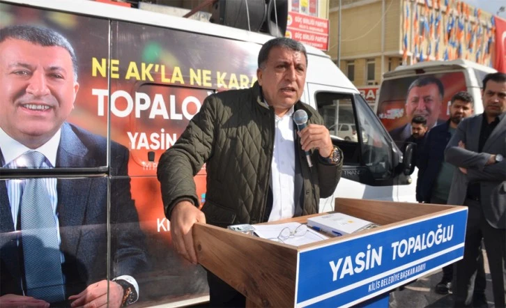 İYİ Parti Kilis Belediye Başkan Adayı Yasin Topaloğlu, SÖZÜNDE DURDU