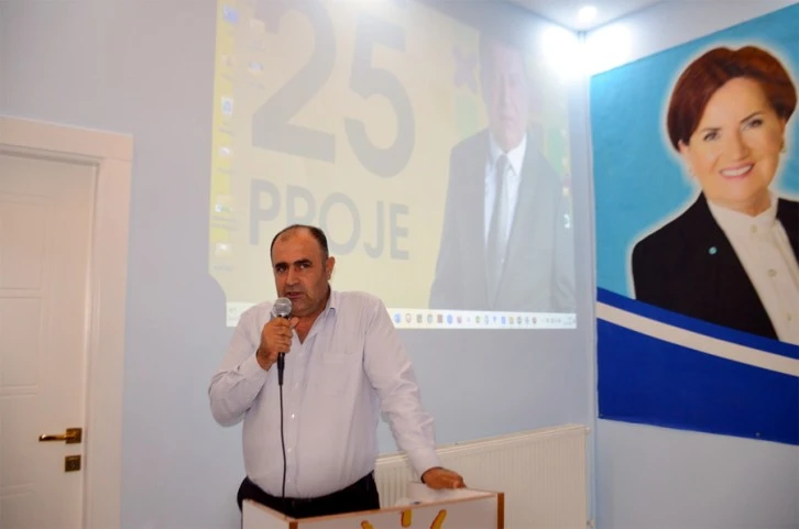 İYİ Parti Kilis İl Başkanı Mustafa Polat: "AKP iktidarında eğitim, sağlık ve gençlik bitti ekonomi mahvoldu"