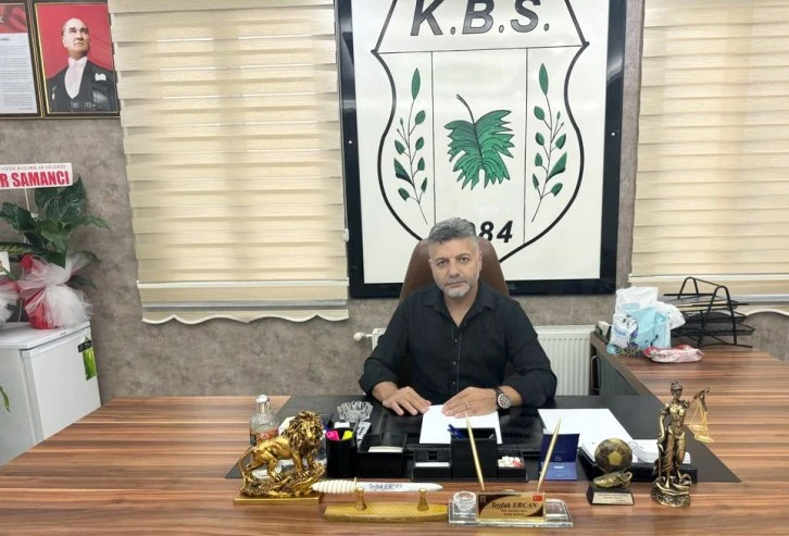 Kilis Belediyespor Kulüp Başkanı Teyfuk Ercan "Taha Balsu için Tahkime gideceğiz"
