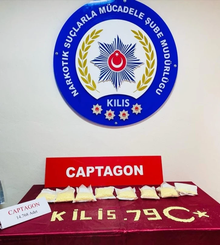 Kilis’teki  uyuşturucu operasyonunda 24 kişi gözaltına alındı