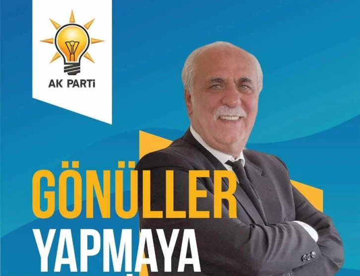 Mehmet Merkepcioğlu "Gönüller yapmaya geldim" diyerek AK Parti'den Aday olduğunu açıkladı