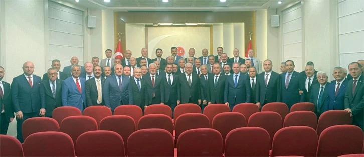 MHP İl Başkanı Yılmaz, İl Başkanları Toplantısına katıldı
