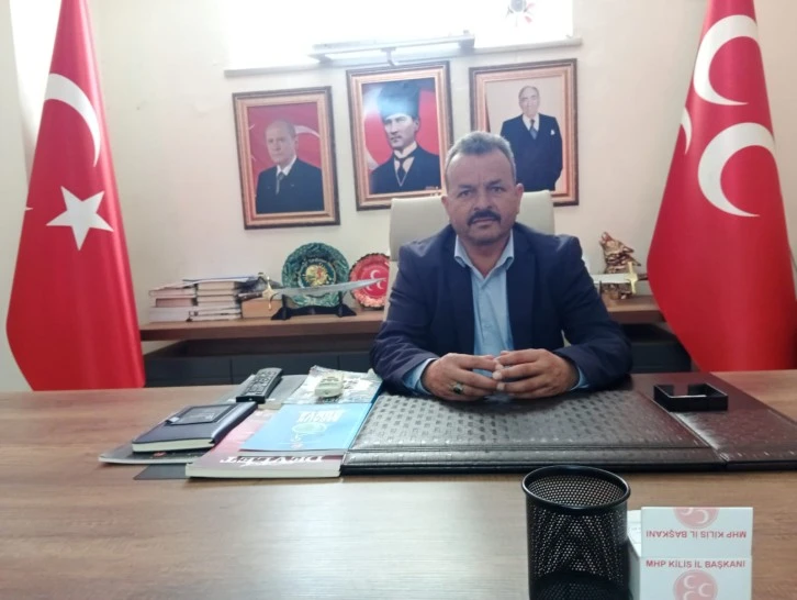MHP Kilis İl Başkanı Özdemir : ‘’Geleceği inşa edecek olan gençlerdir’’