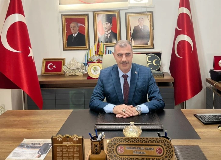 MHP Kilis İl Başkanı Yılmaz: "MHP Kilis teşkilatı olarak seçimlere tam kadro hazırız"