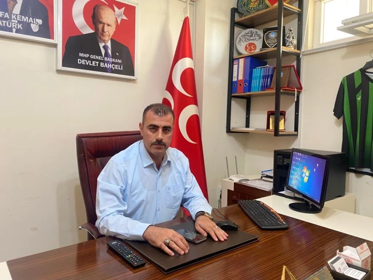 MHP Merkez ilçe Başkanı İ.Halil Yılmaz “Seçime Hazırız”