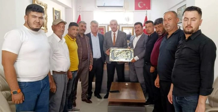 MHP Musabeyli İlçe Teşkilatı MHP Kilis İl Başkanı Yılmaz’ı tebrik etti