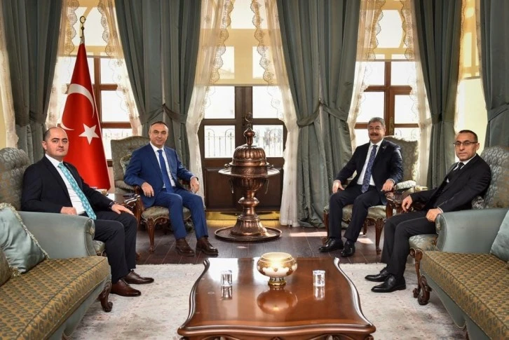 Osmaniye protokol üyelerinden Kilis Valisi Soytürk’e ziyaret