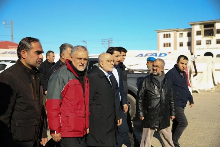 Saadet Partisi Gaziantep il başkanı Mehmet İslam "Saadet Partisi ve Milko Kuruluşları Deprem Bölgesini hiç boş bırakmadı"