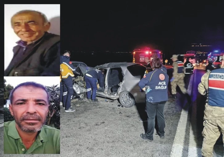 Trafik kazasında ölen baba ile oğlu Kilis'te toprağa verildi