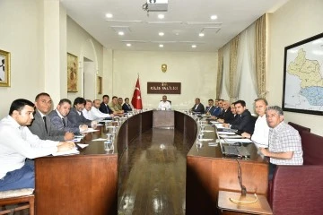 15 Temmuz programına ilişkin toplantı yapıldı