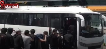 35 göçmen ve organizatörler yakalandı