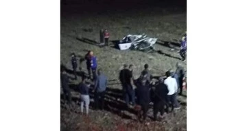 4 arkadaşın bulunduğu araç şarampole uçtu: 2 ölü 2 ağır yaralı