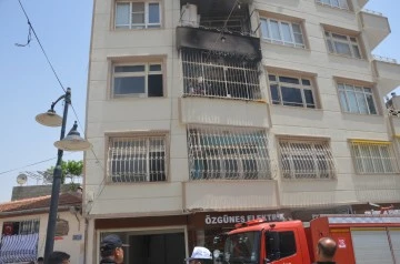 5 katlı binada çıkan yangında 2 çocuk öldü