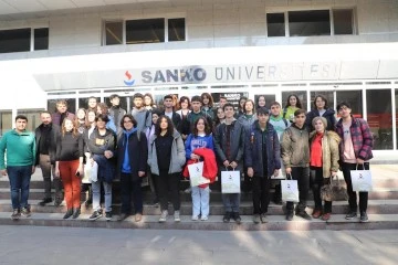 Aday Öğrencilerden SANKO Üniversitesi’ne Ziyaret