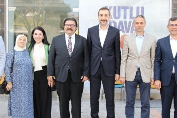 AK Parti Gaziantep heyetinden Kilis il başkanlığına ziyaret