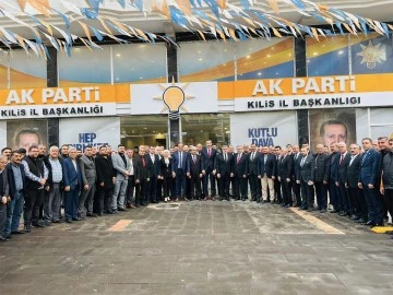 AK Parti Kilis İl Başkanlığında temayül yoklaması yapıldı