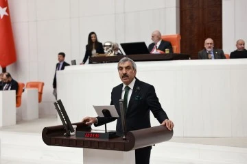 AK Parti Kilis Milletvekili A. Salih Dal Kilis'in Tarihini ve Turizmini meclis kürsüsünden seslendirdi
