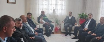 AK Parti Kilis Teşkilatından Mustafa Demir’e Geçmiş Olsun Ziyareti