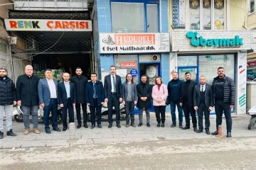 AK Parti ve MHP'den Çağlar'a ziyaret