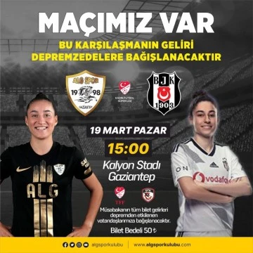 ALG Spor, Beşiktaş ile Kalyon Stadı'nda karşılaşacak