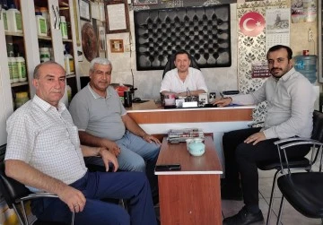 ASKON Başkanı Eryılmaz, Güven Özdemir ile Kilis Tarımını konuştu