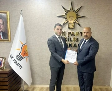 Aydın Arslan, Belediye Başkanlığı için başvurusunu yaptı