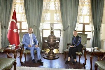 Bakan Yardımcısı Fatma Öncü, Vali Soytürk ile görüştü