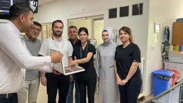 Başhekim Arısoy Bayram'da hastane çalışanlarını yalnız bırakmadı