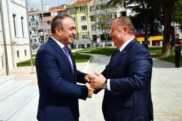 Başkan Ramazan'dan Tekirdağ Valisi Soytürk'e ziyaret
