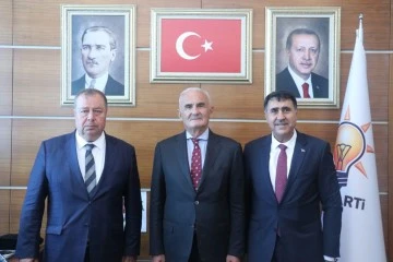 Başkan Ramazan ve Karakuş'tan Ankara'da Hayırlı olsun ziyareti