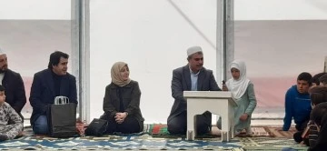 Çadır Mescidde Kur'an-ı Kerim'i güzel okuma yarışması düzenlendi