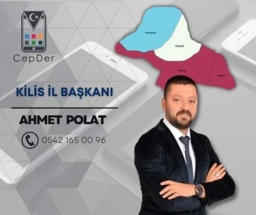 Cepder Kilis İl Başkanı Ahmet Polat : ‘’Derneğimize üyelik ücretsiz olup hiç bir şekilde aidat, ödeme veya bağlayıcı bir hüküm bulunmamaktadır’’