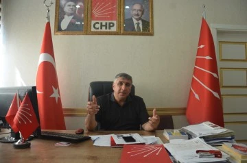 CHP Kilis İl Başkanı Perker : ‘’Mevcut hükümet ülkeyi yönetemiyor’’
