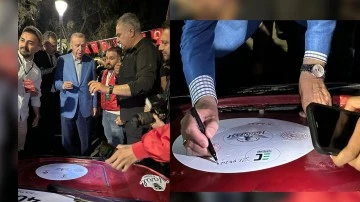 Cumhurbaşkanı Erdoğan GAÜN Aracını İmzaladı