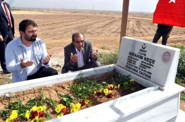 Denizi şehidin 59 yıl sonra sınırda bulunan mezarı onarıldı
