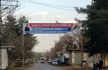 DEVA Partisi Kilis Belediye Başkan Adayı Abdullah Sakar'dan tepki!