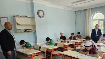 Dini Bilgiler ve Tecvit Sınavı yapıldı