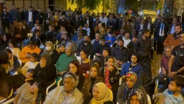 Ekrem Çetin Mahallesi MHP’yi bağrına bastı ‘’İlk oyunu MHP’ye kullanacaklara rozetler takıldı’’