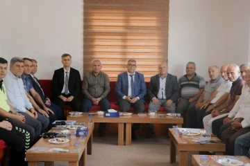 Emniyet Müdürü Ahmet Kurt Huzur Toplantısında Muhtarlar ile görüştü