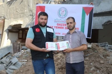 Ensar Sevgi ve Kardeşlik Derneği yardımları Gazze'ye ulaştırıyor