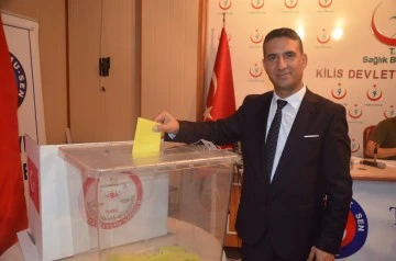 Fatih Çimen Türk-Sağlık-Sen başkanlığına yeniden seçildi