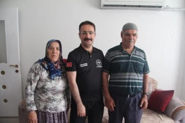 Gaziantep İl Sağlık Müdürü’nden şehit ailesine ziyaret