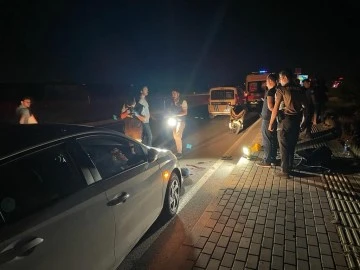 Gaziantep-Kilis karayolunda trafik kazası : 1 Ölü, 1 Ağır Yaralı