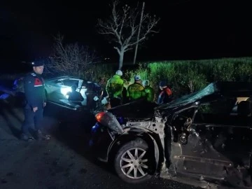 Gaziantep Kilis yolunda korkunç kaza : biri polis 2 ölü 4 yaralı